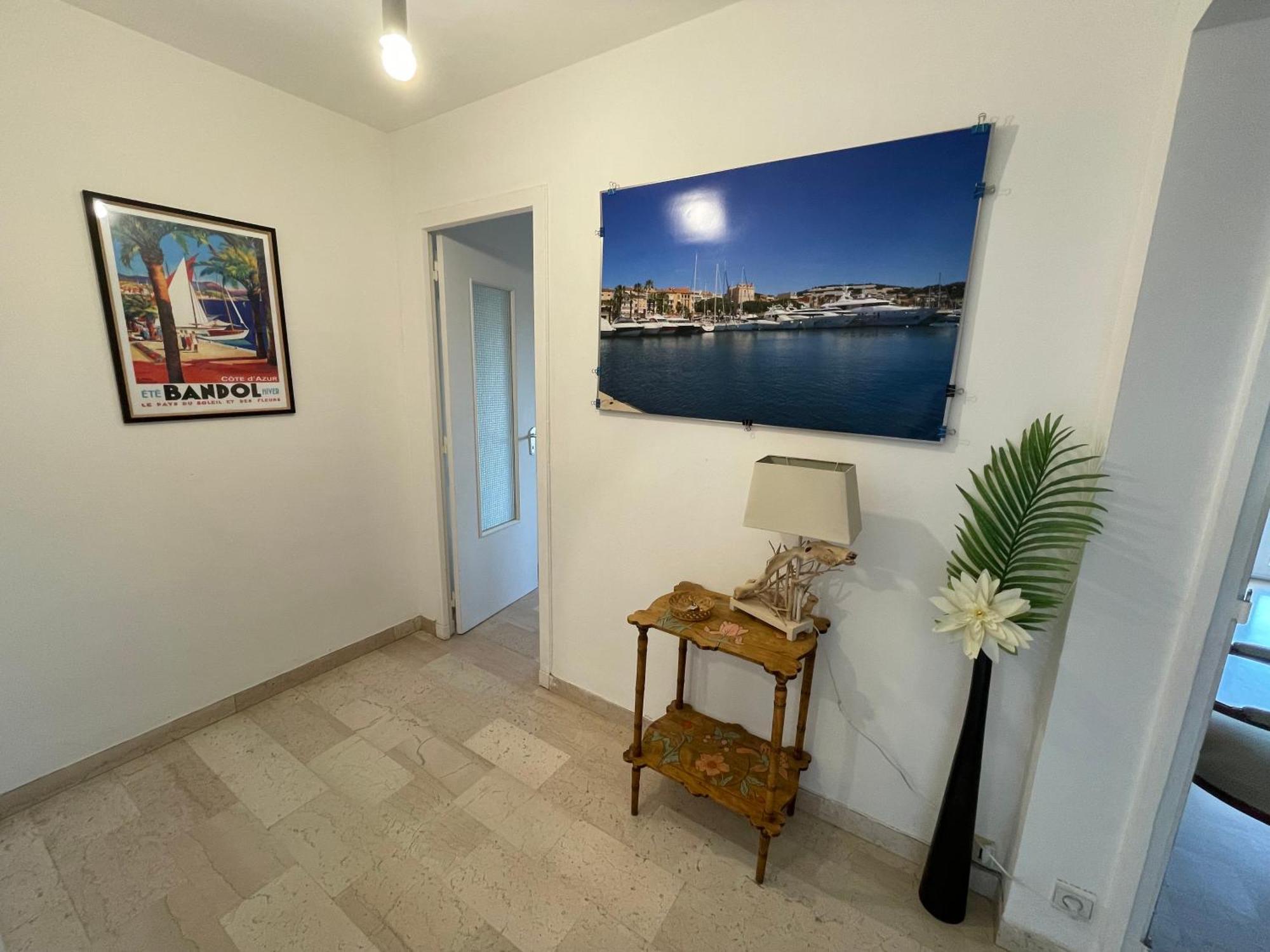 Appartement T3 Terrasse Vue Mer Bandol Esterno foto