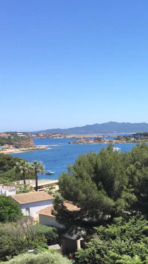 Appartement T3 Terrasse Vue Mer Bandol Esterno foto