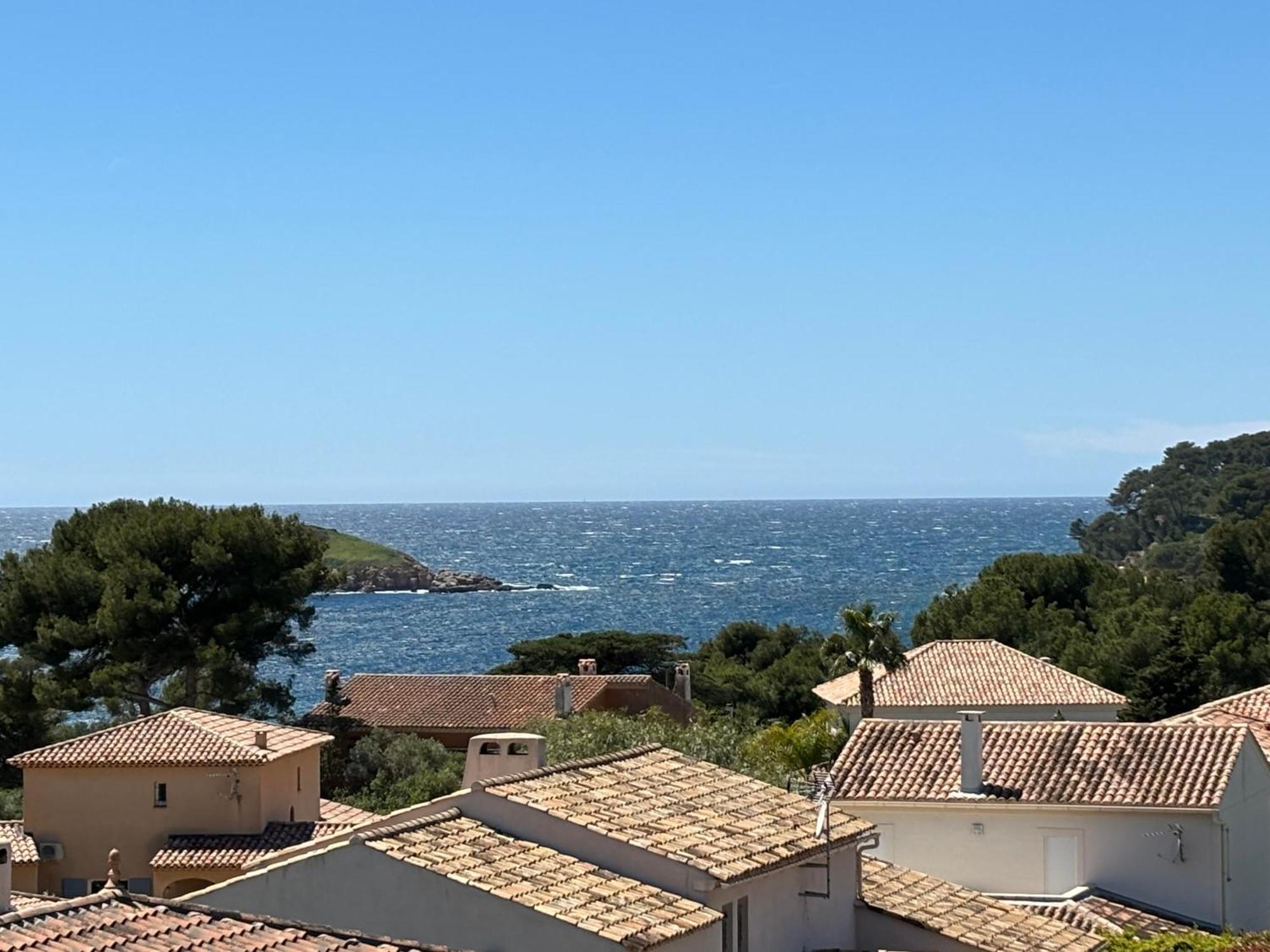 Appartement T3 Terrasse Vue Mer Bandol Esterno foto